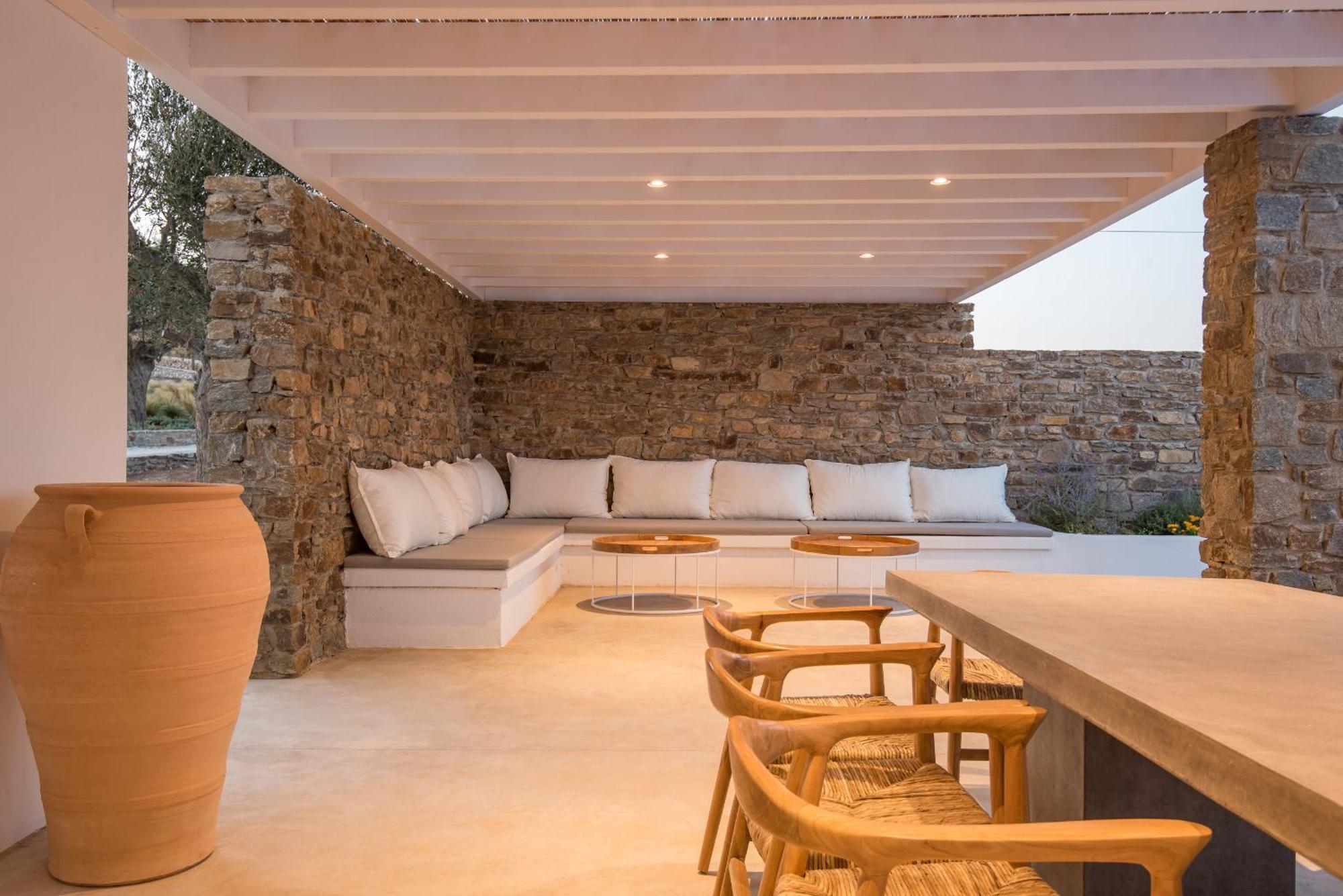 Dreamy 5 Bdr Antiparos Pool Villa Exterior foto