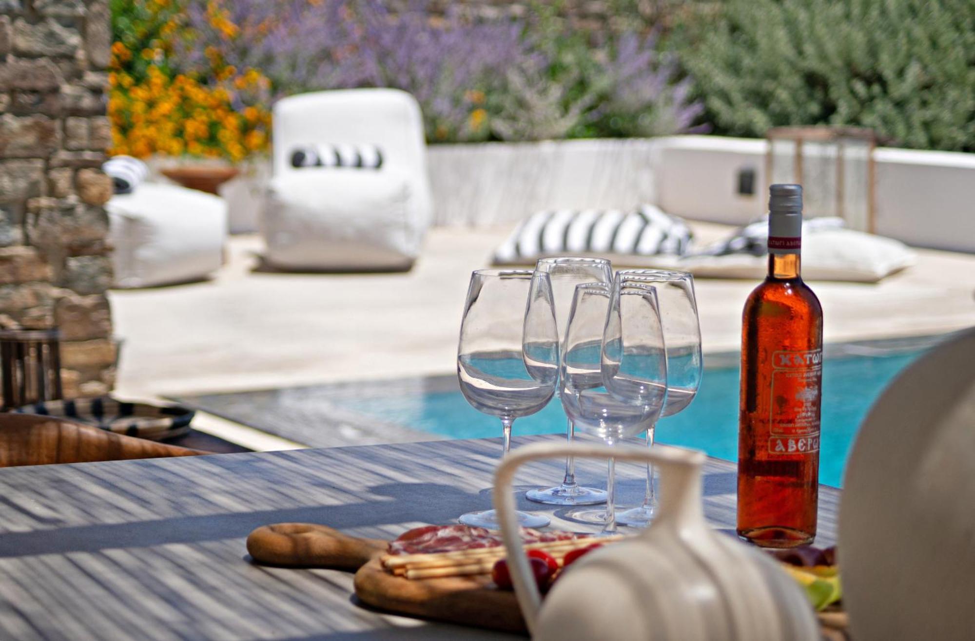 Dreamy 5 Bdr Antiparos Pool Villa Exterior foto